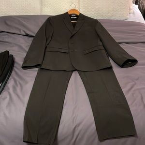 Calvin Klein Grey Suit Jacket and Pants